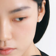 BUTTON STUDS EARRINGS