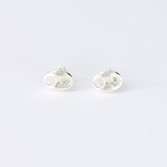 Button Studs Earrings in sunlight - Rocks and Things Store