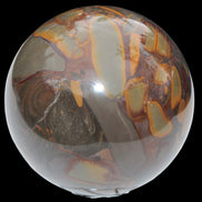 Bamboo Leaf Jasper sphere 84mm 439g Rocks and Things