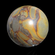 Bamboo Leaf Jasper sphere 84mm 439g - Rocks and Things Store
