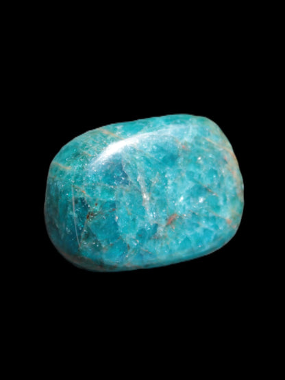 Beautiful Blue Apatite polished stone 14-15g Rocks and Things