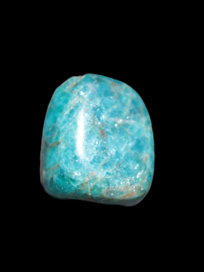 Beautiful Blue Apatite polished stone 14-15g Rocks and Things