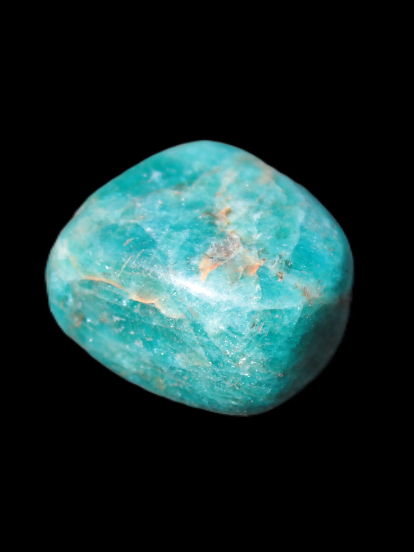 Beautiful Blue Apatite polished stone 14-15g Rocks and Things