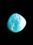 Beautiful Blue Apatite tumbled stone 20mm 10g Rocks and Things Store