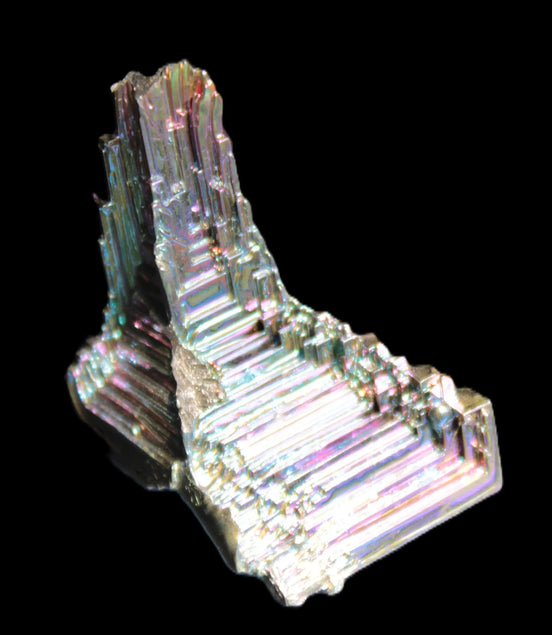 Bismuth castle crystal 45mm 43.4g Rocks and Things Store