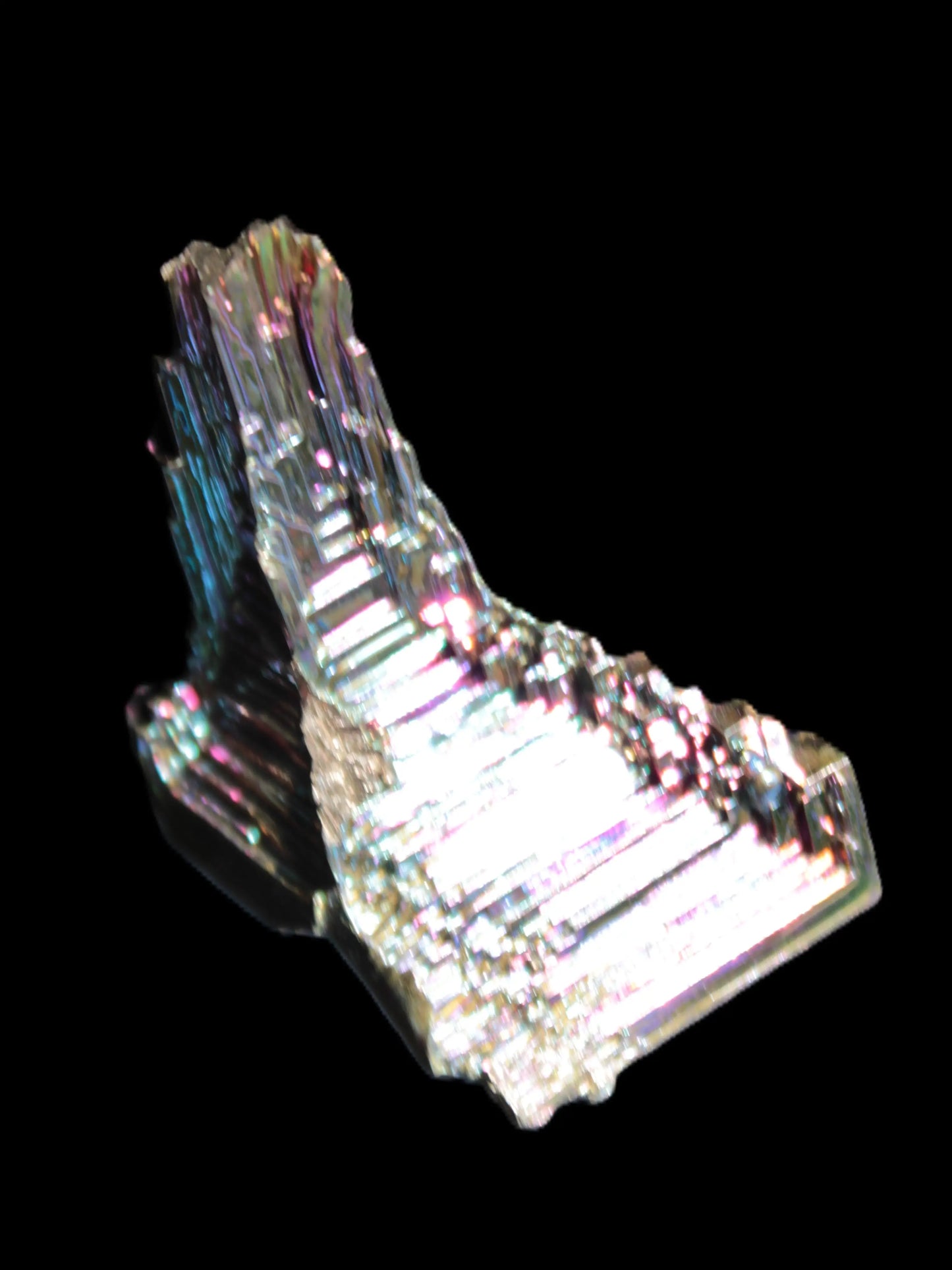 Bismuth castle crystal 45mm 43.4g Rocks and Things Store