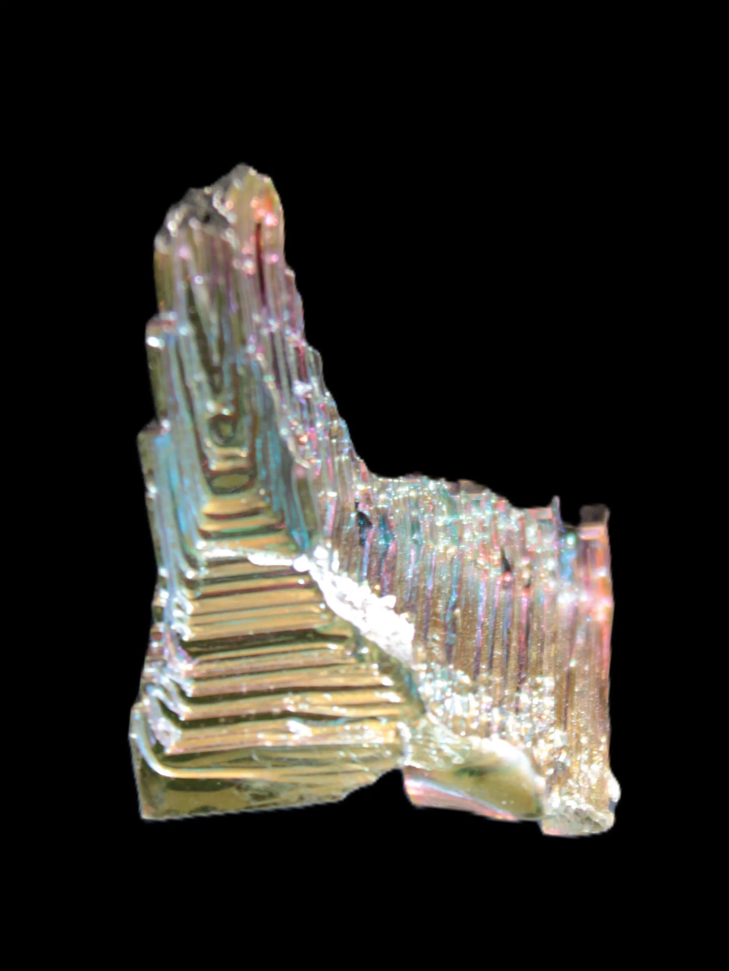 Bismuth castle crystal 45mm 43.4g Rocks and Things Store