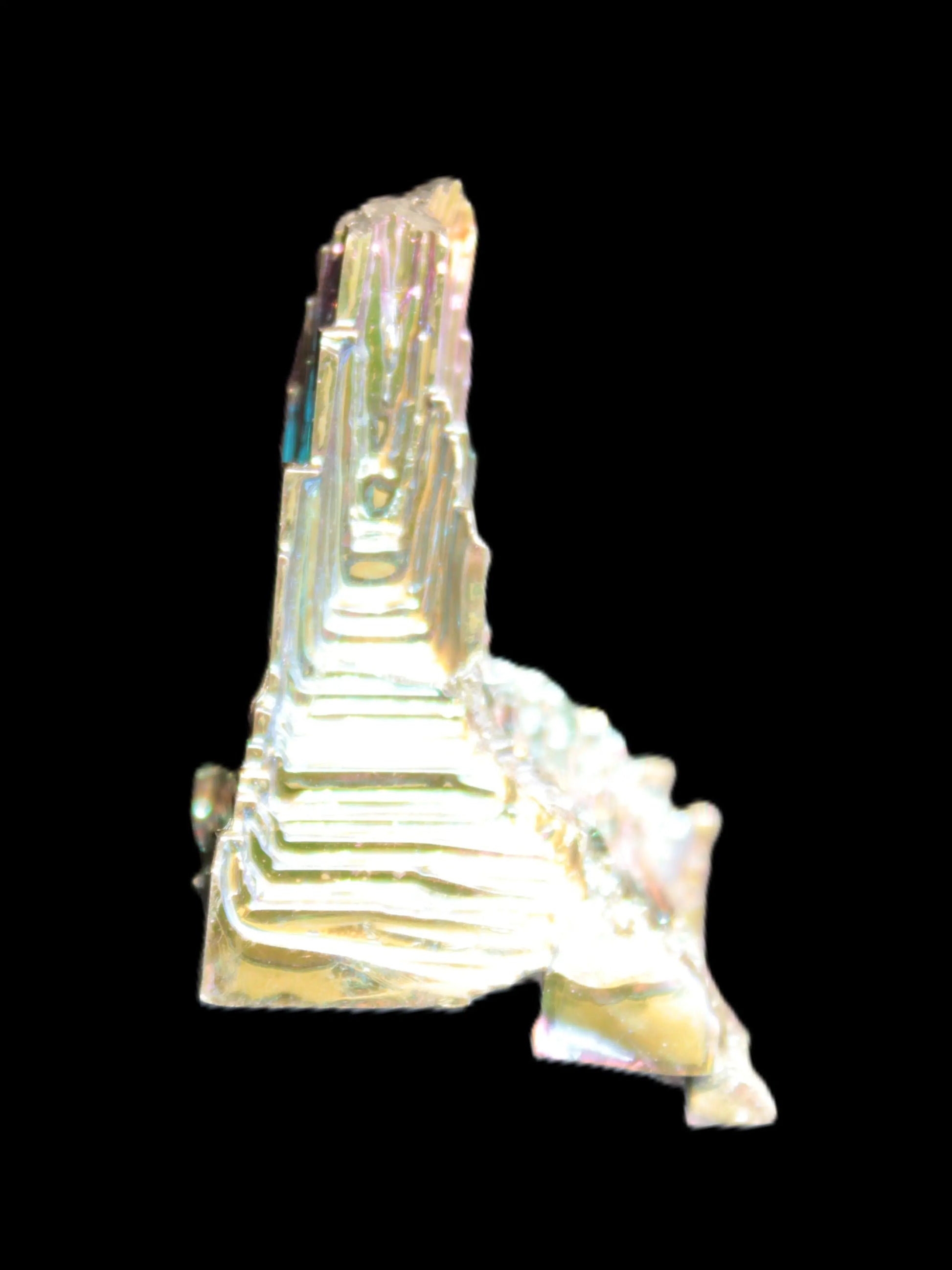 Bismuth castle crystal 45mm 43.4g Rocks and Things Store