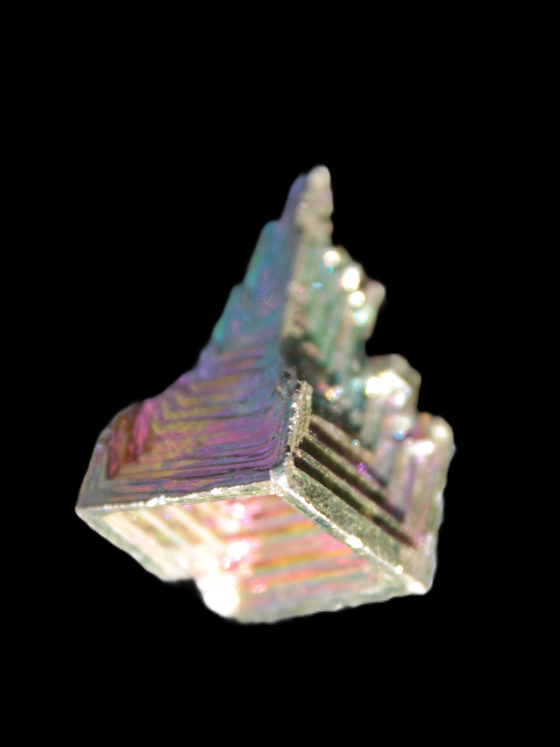 Bismuth crystal castle 24g Rocks and Things Store