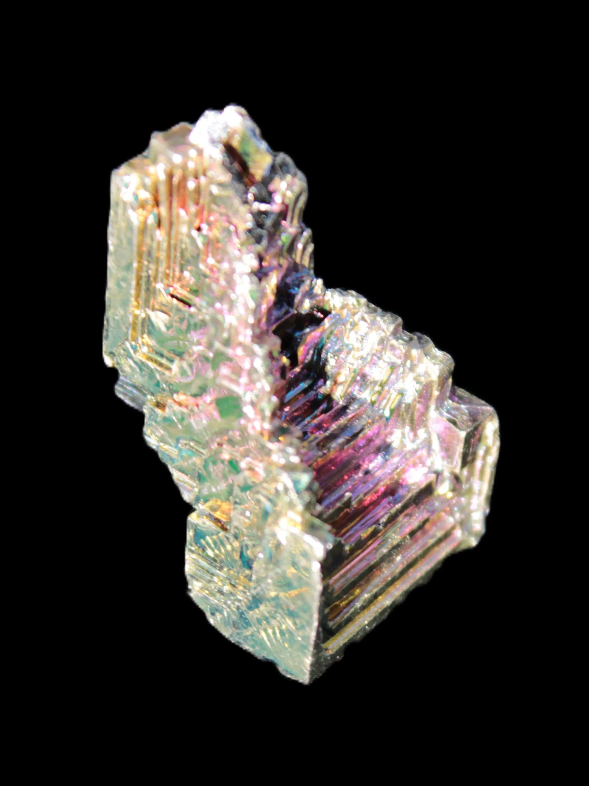 Bismuth crystal castle 37.8g Rocks and Things