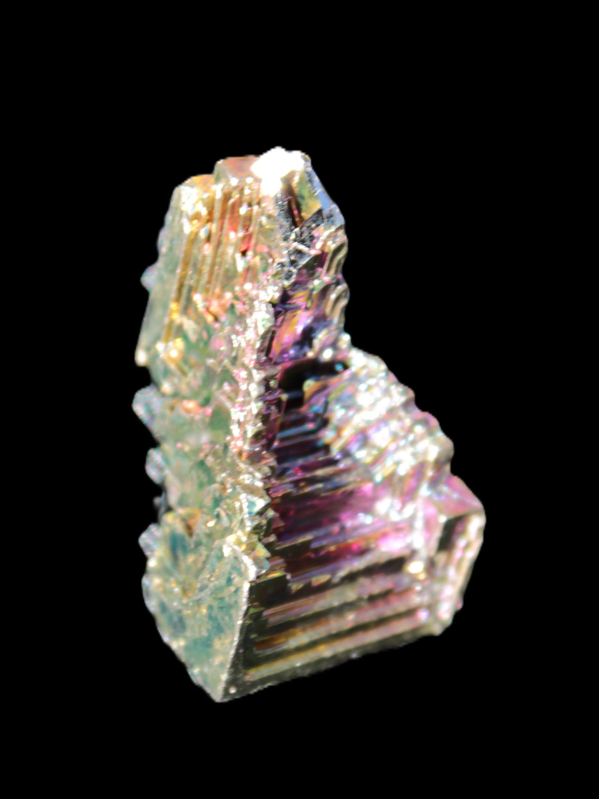 Bismuth crystal castle 37.8g Rocks and Things