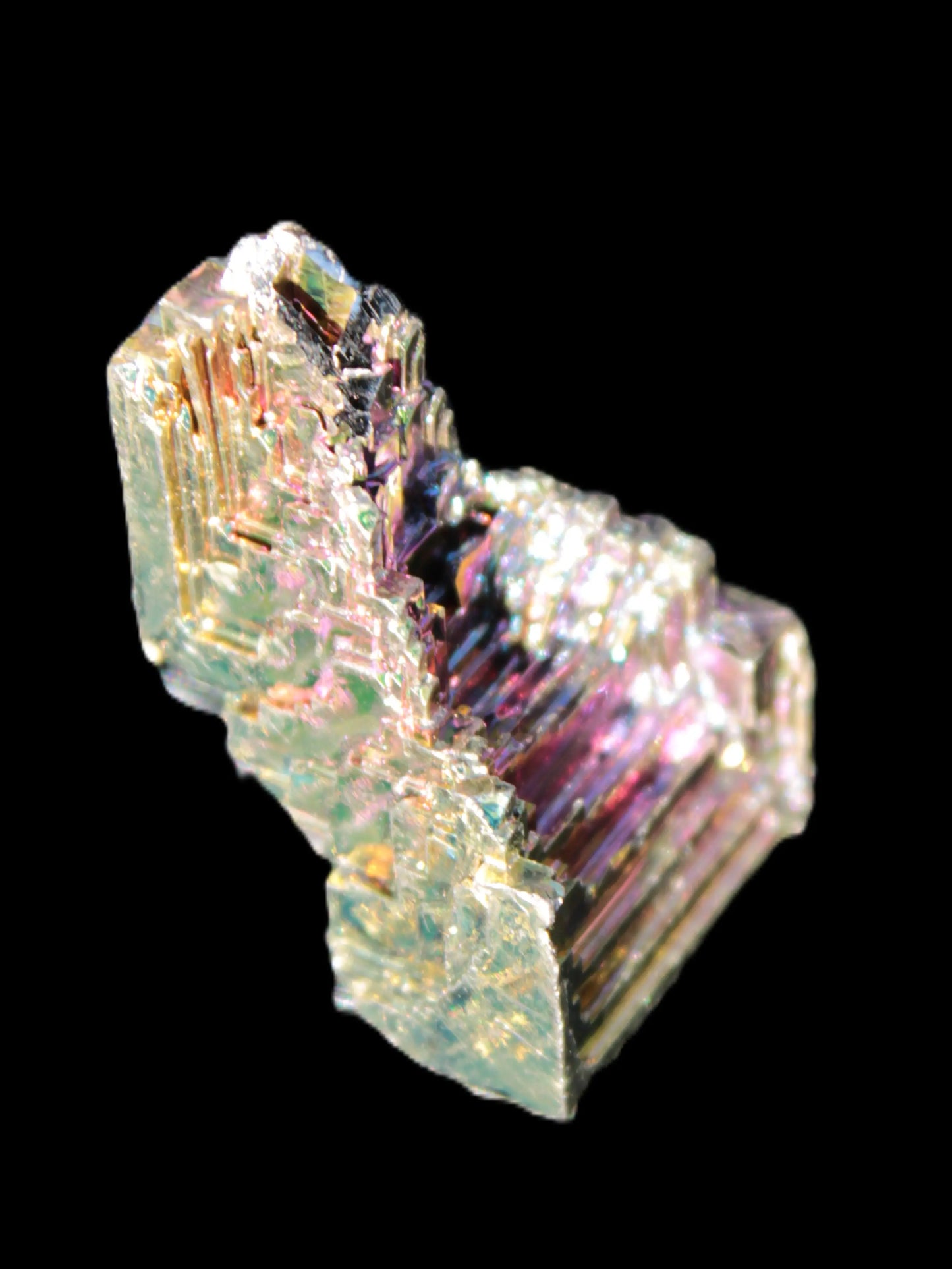 Bismuth crystal castle 37.8g Rocks and Things