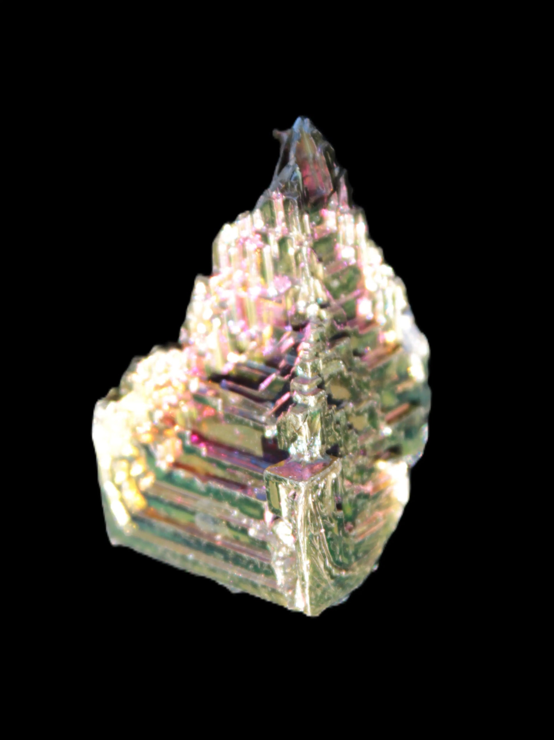 Bismuth crystal castle 37.8g Rocks and Things