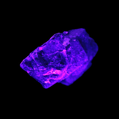 Black Rose UV-reactive Fluorite specimen 18.8g Rocks and Things Store