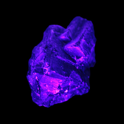 Black Rose UV-reactive Fluorite specimen 18.8g Rocks and Things Store