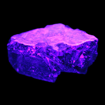 Black Rose UV-reactive Fluorite specimen 18.8g Rocks and Things Store