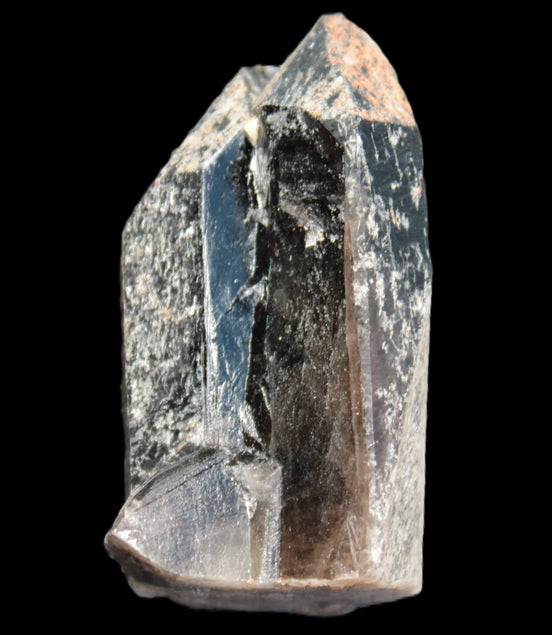 Black Smoky Quartz crystal cluster 213g Rocks and Things