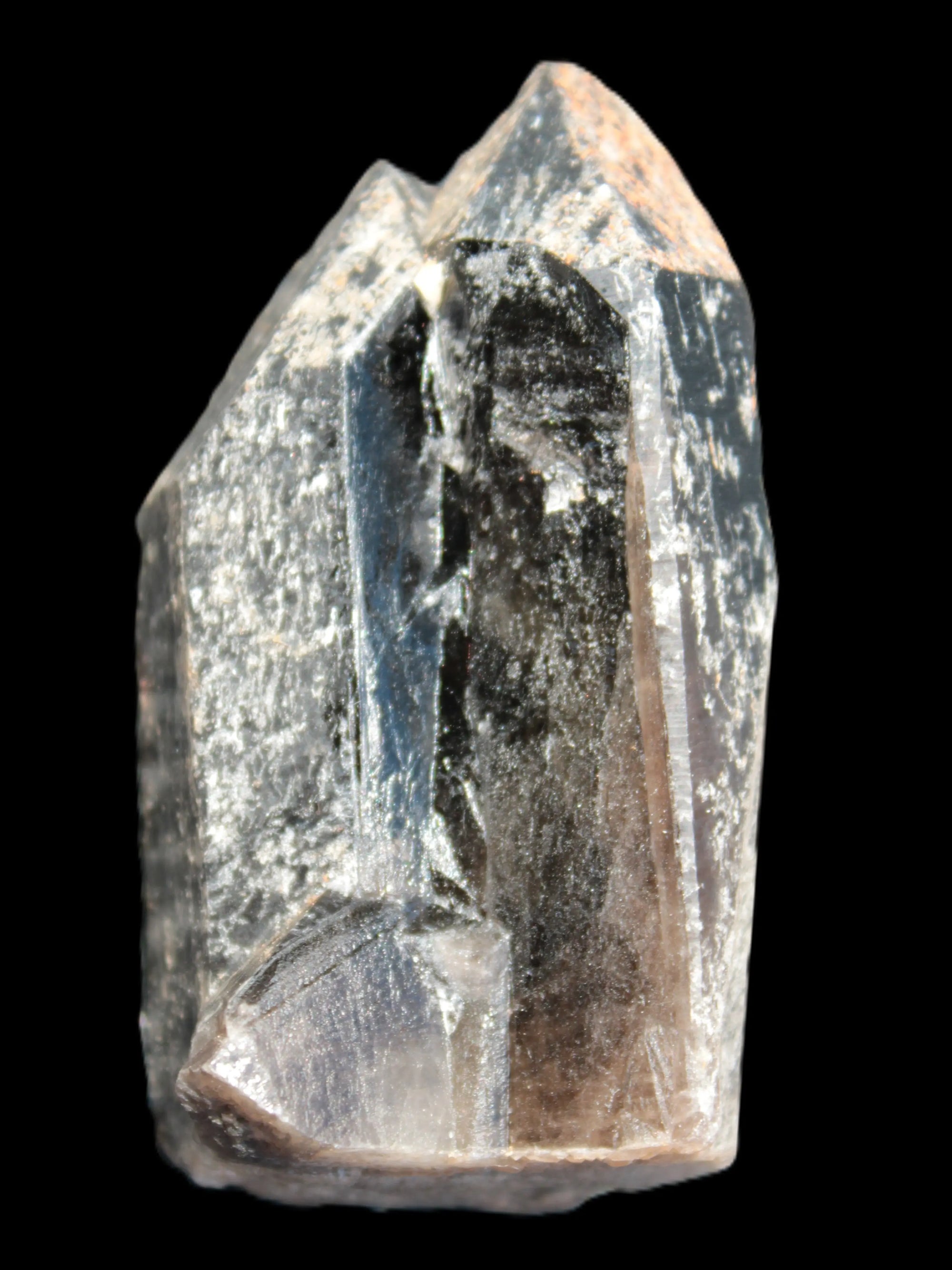 Black Smoky Quartz crystal cluster 213g Rocks and Things