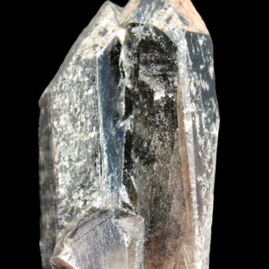 Black Smoky Quartz crystal cluster 213g Rocks and Things