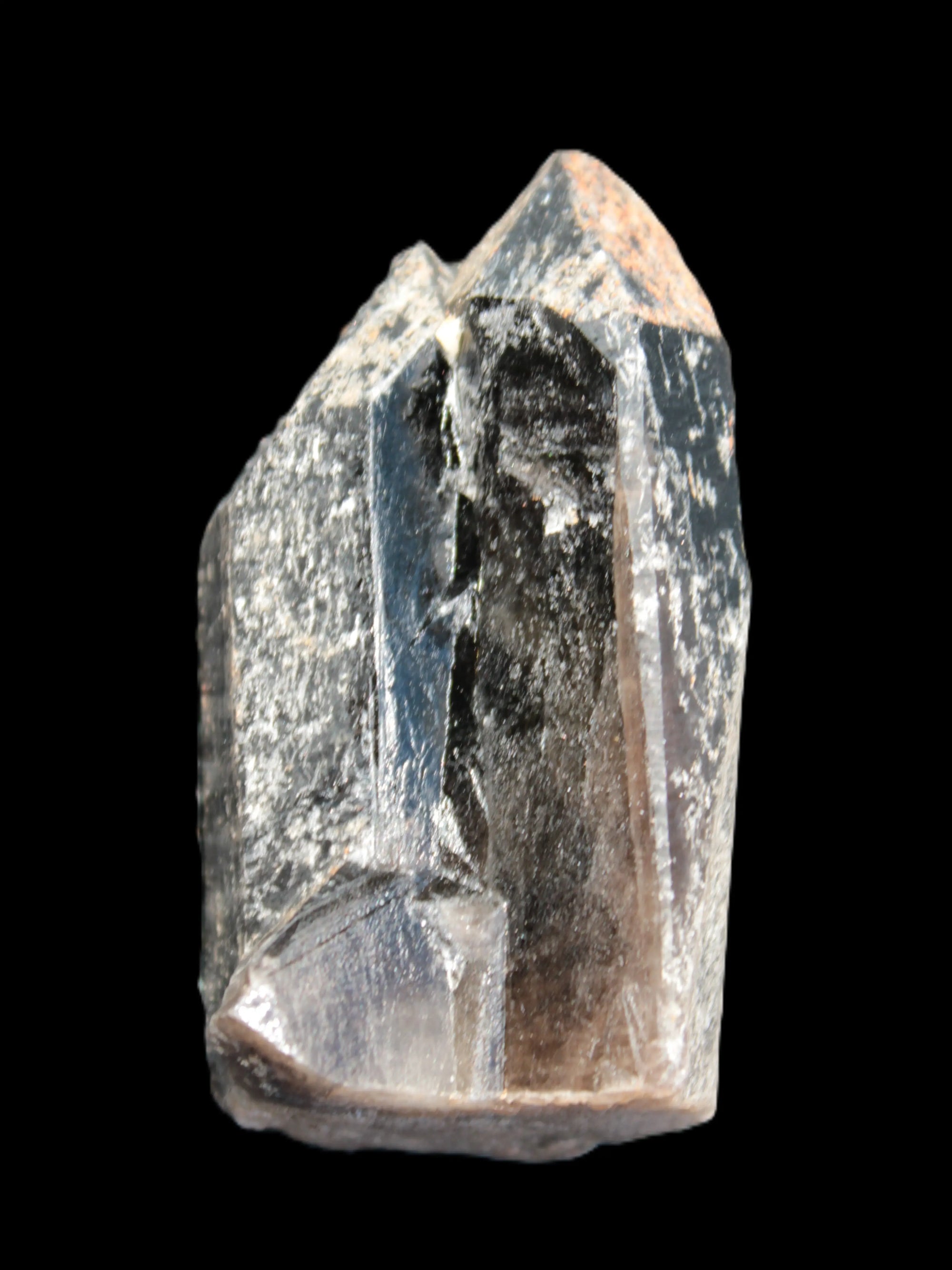 Black Smoky Quartz crystal cluster 213g Rocks and Things