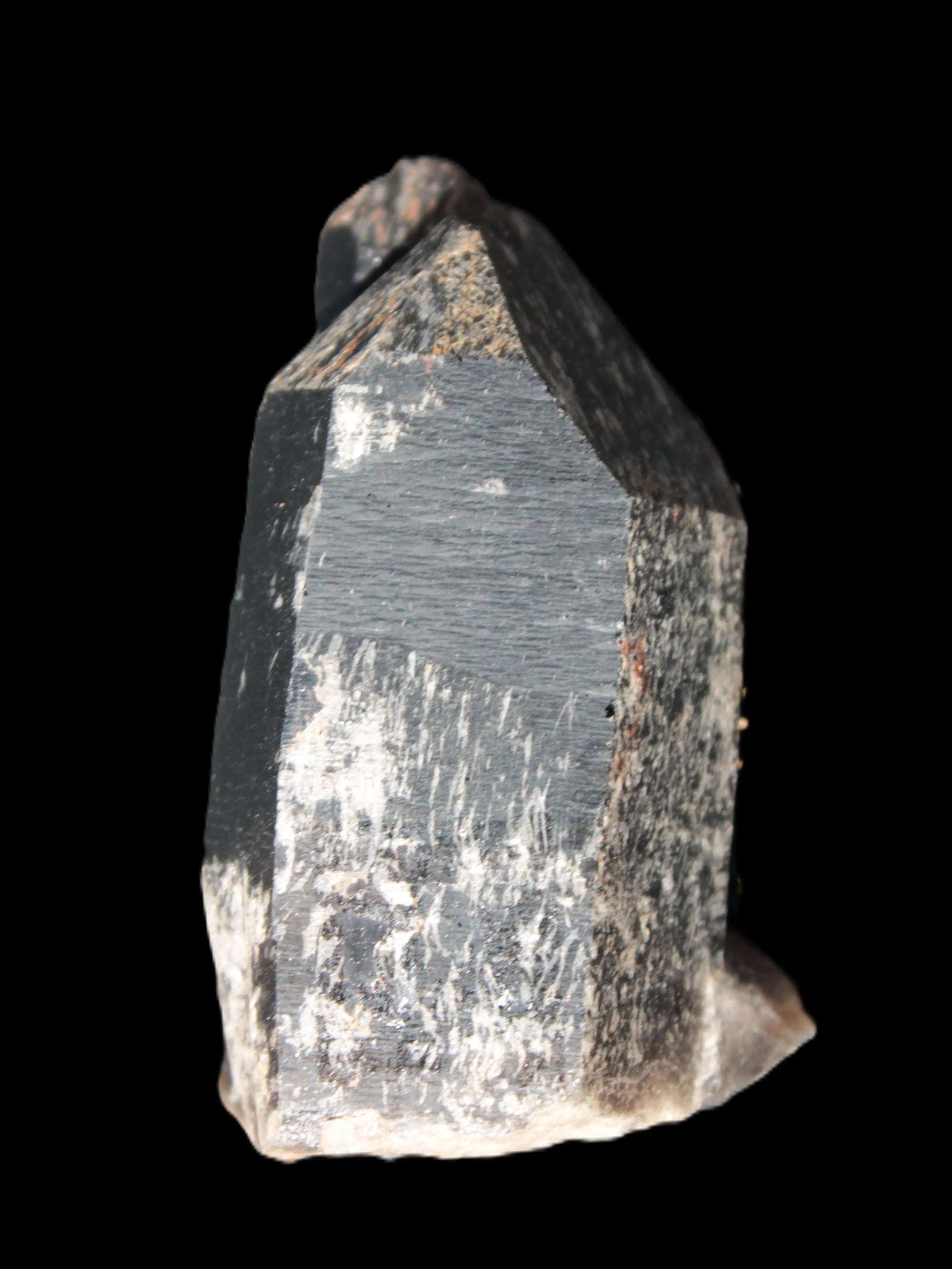 Black Smoky Quartz crystal cluster 213g Rocks and Things