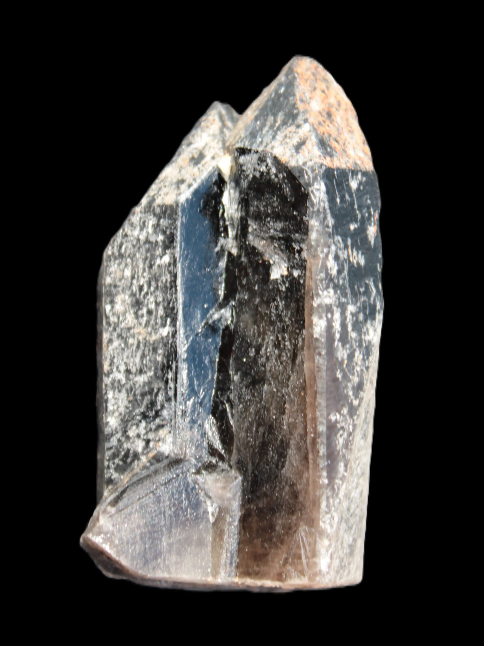 Black Smoky Quartz crystal cluster 213g Rocks and Things