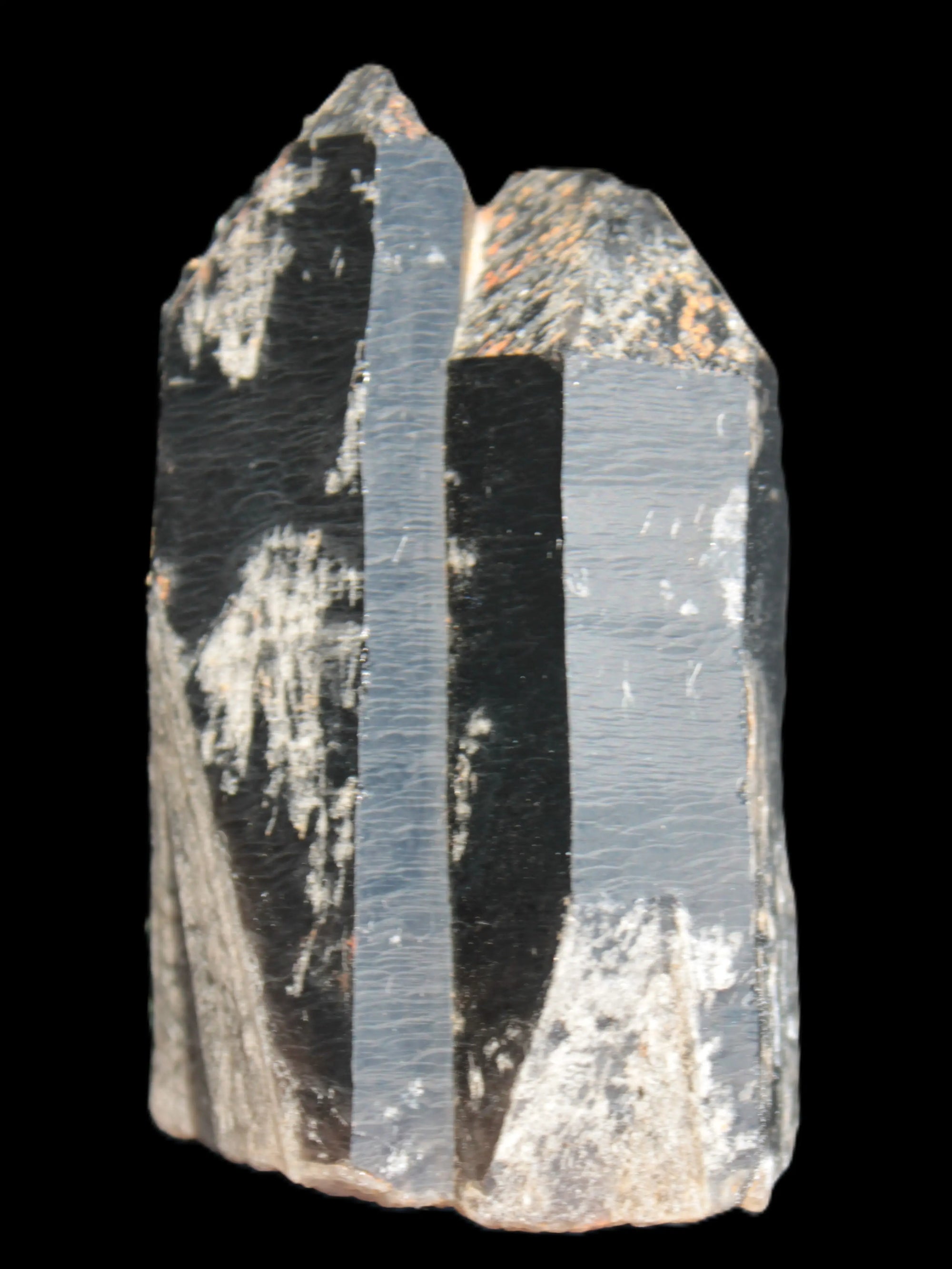 Black Smoky Quartz crystal cluster 213g Rocks and Things