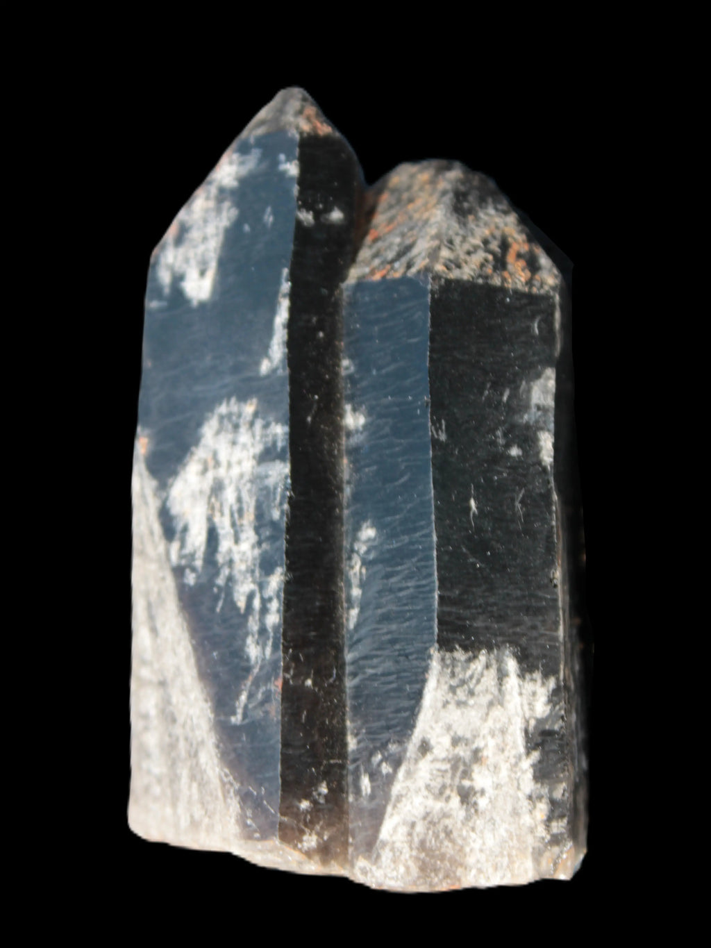 Black Smoky Quartz crystal cluster 213g Rocks and Things