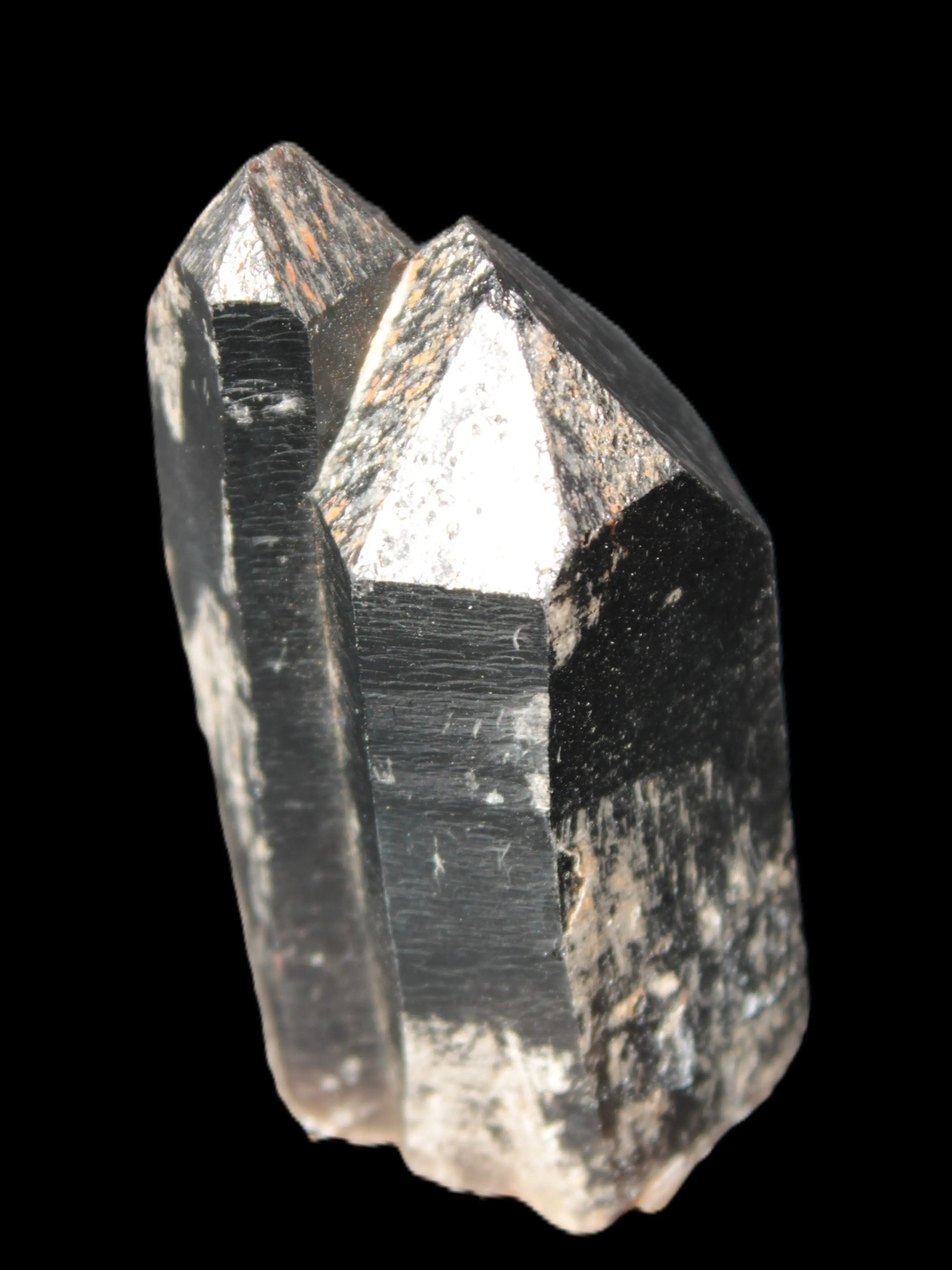 Black Smoky Quartz crystal cluster 213g Rocks and Things