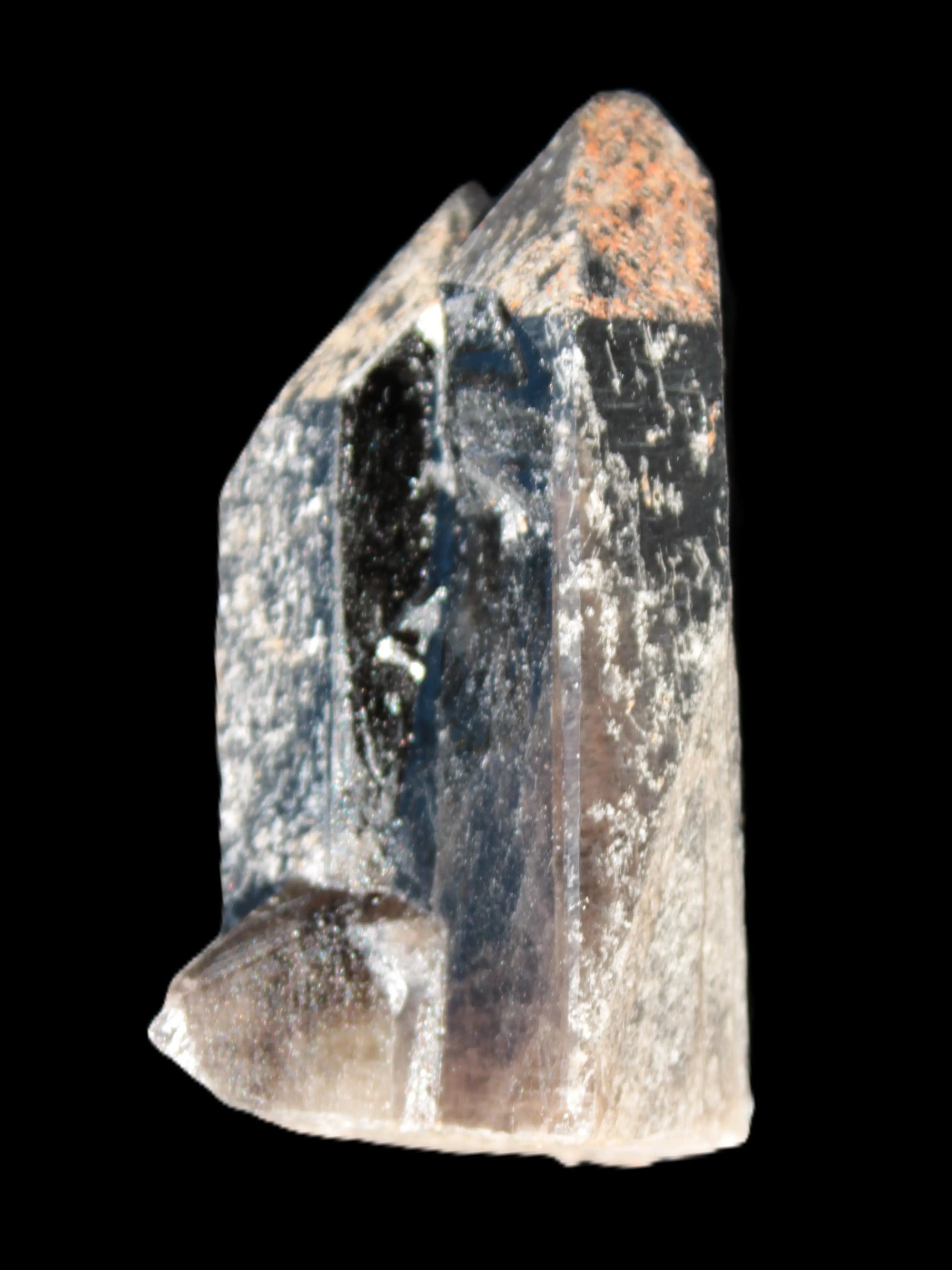 Black Smoky Quartz crystal cluster 213g Rocks and Things