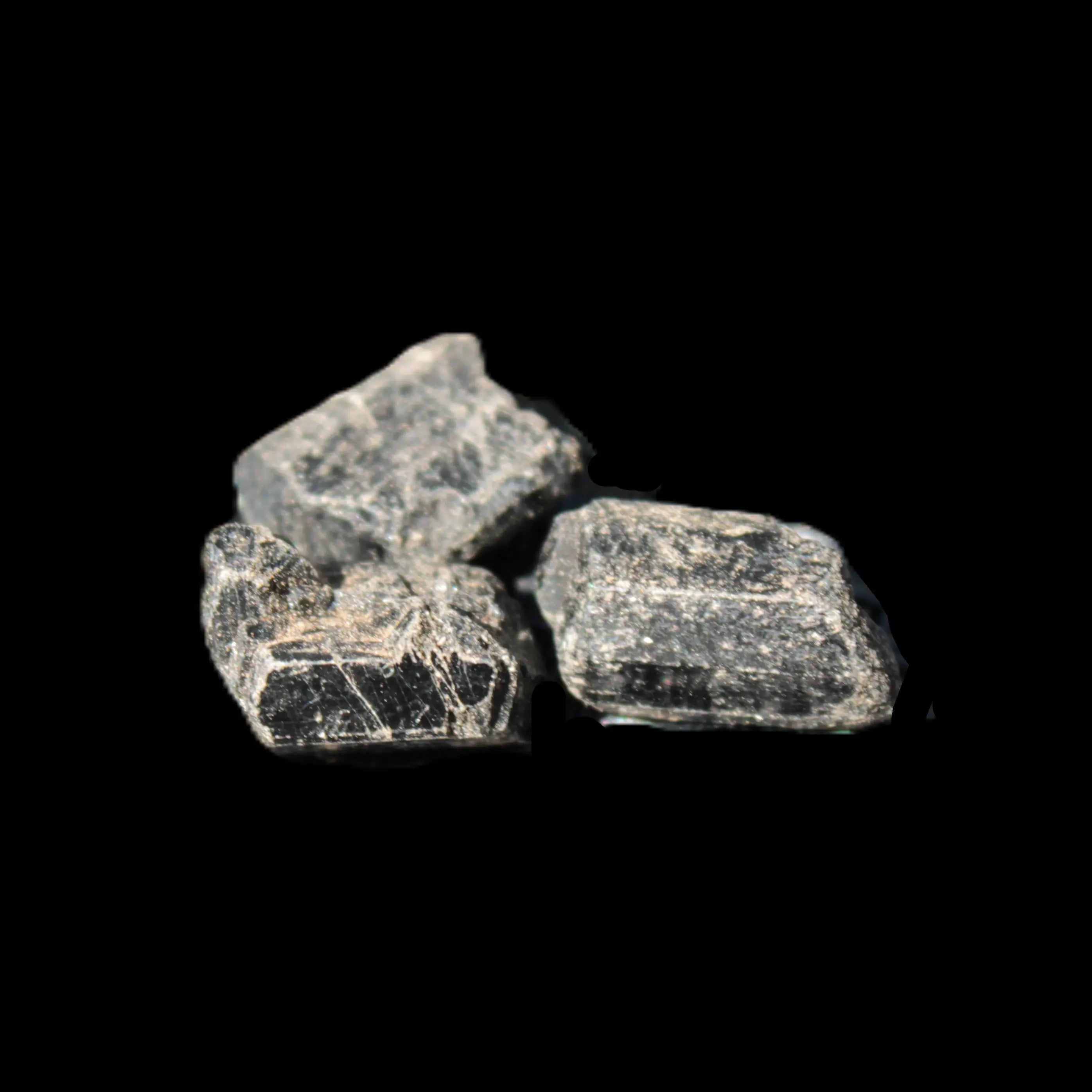 Black Tourmaline 3 crystals 5-7g Rocks and Things