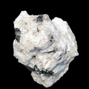 Black Tourmaline pyramidal terminated crystal in Mica Feldspar matrix from Skardu, Pakistan 144.7g Rocks and Things