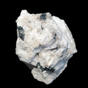 Black Tourmaline pyramidal terminated crystal in Mica Feldspar matrix from Skardu, Pakistan 144.7g Rocks and Things