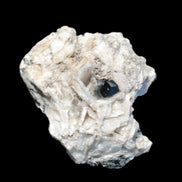 Black Tourmaline pyramidal terminated crystal in Mica Feldspar matrix from Skardu, Pakistan 144.7g Rocks and Things