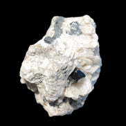 Black Tourmaline pyramidal terminated crystal in Mica Feldspar matrix from Skardu, Pakistan 144.7g Rocks and Things