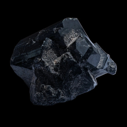 Black Tourmaline terminated crystal from Skardu, Pakistan 88.9ct 17.8g in sunshine - Rocks and Things Store