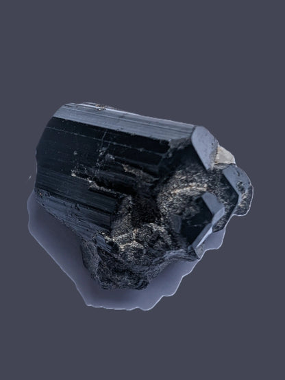 Black Tourmaline terminated crystal from Skardu, Pakistan 88.9ct 17.8g Rocks and Things