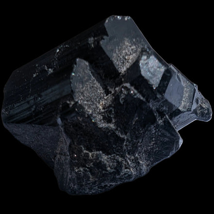 Black Tourmaline terminated crystal from Skardu, Pakistan 88.9ct 17.8g in sunshine - Rocks and Things Store