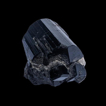 Black Tourmaline terminated crystal from Skardu, Pakistan 88.9ct 17.8g in sunshine - Rocks and Things Store