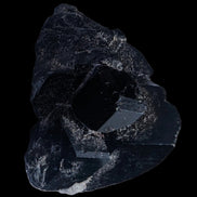 Black Tourmaline terminated crystal from Skardu, Pakistan 88.9ct 17.8g in sunshine - Rocks and Things Store