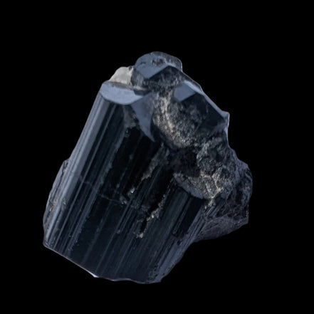 Black Tourmaline terminated crystal from Skardu, Pakistan 88.9ct 17.8g in sunshine - Rocks and Things Store