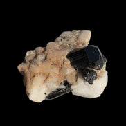 Black Tourmaline terminated crystal in Feldspar from Skardu, Pakistan 45.7ct 9.1g Rocks and Things
