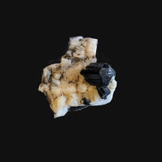 Black Tourmaline terminated crystal in Feldspar from Skardu, Pakistan 45.7ct 9.1g Rocks and Things