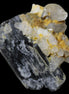 Black Tourmaline with Feldspar Quartz UV reactive matrix 88.2ct 17.7g in LED light -  Rocks and Things Store
