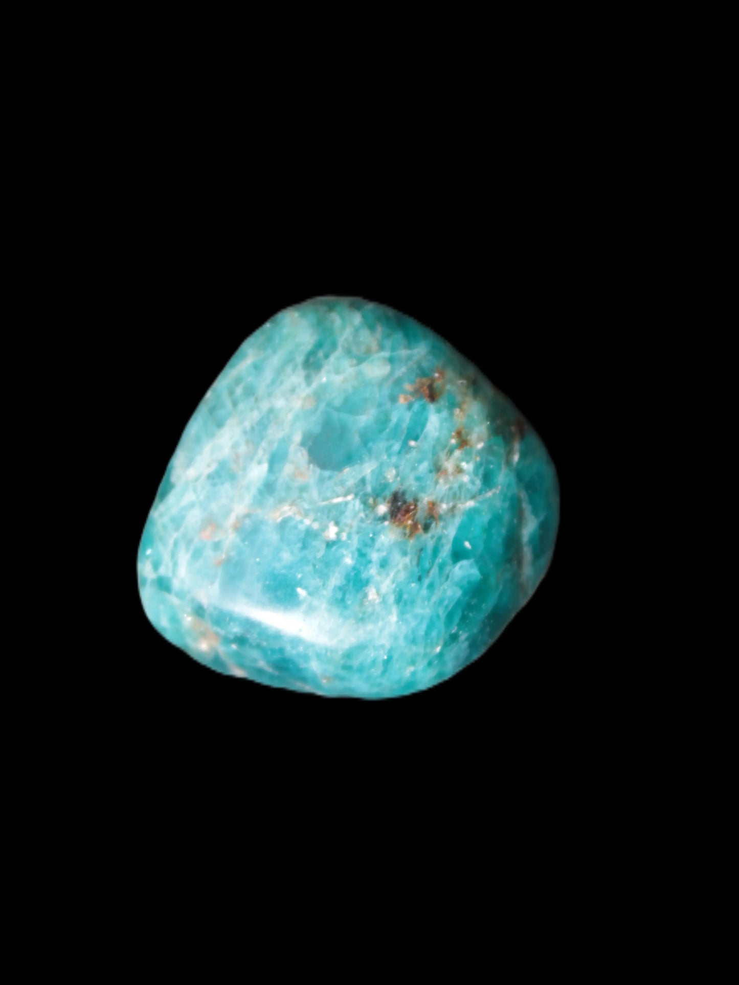 Blue Apatite polished stone 14-16g Rocks and Things