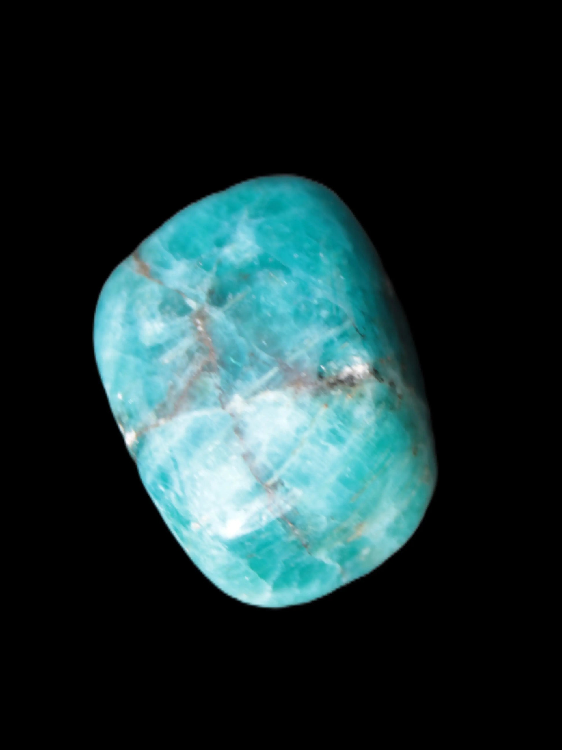 Blue Apatite polished stone 14-16g Rocks and Things