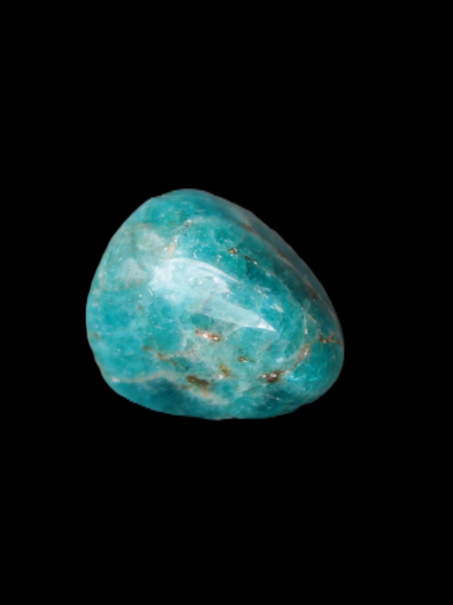 Blue Apatite stone 20mm 11g Rocks and Things