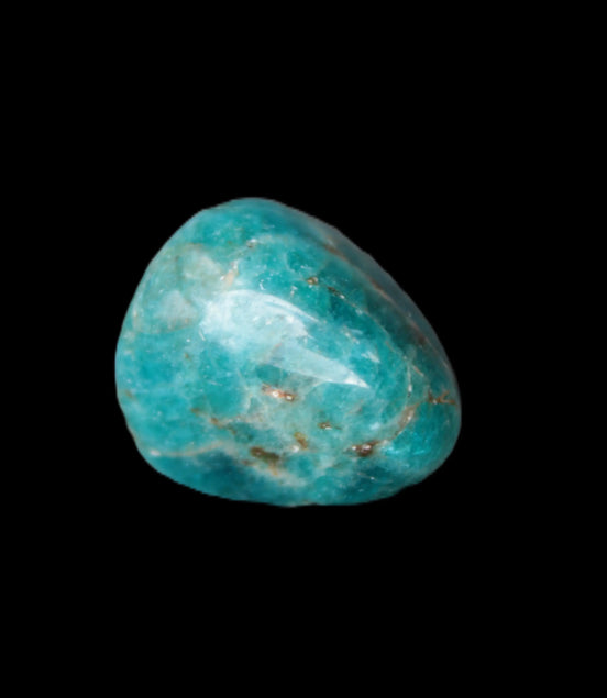Blue Apatite stone 20mm 11g Rocks and Things