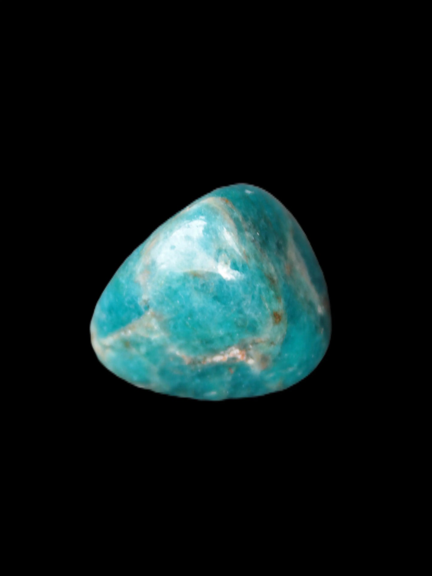 Blue Apatite stone 20mm 11g Rocks and Things