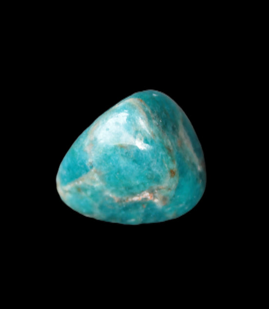 Blue Apatite stone 20mm 11g Rocks and Things